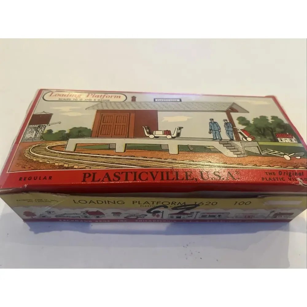 Bachmann Plasticville Loading Platform 1620 100 O & S Gauge With Box